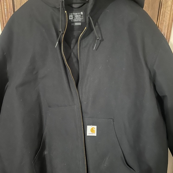 Carhartt Black Zip-Up Jacket - Picture 4 of 4